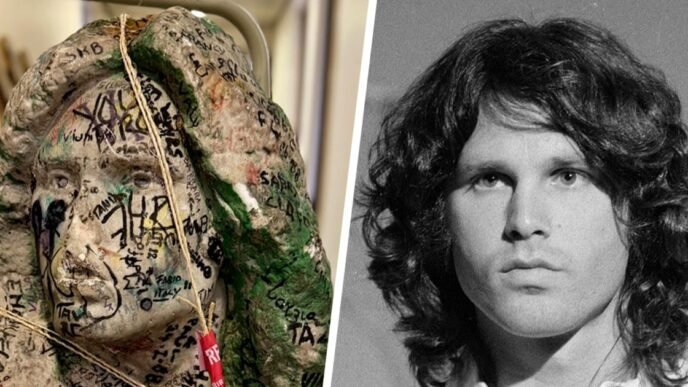 Long-lost bust of legendary Doors frontman Jim Morrison found by chance