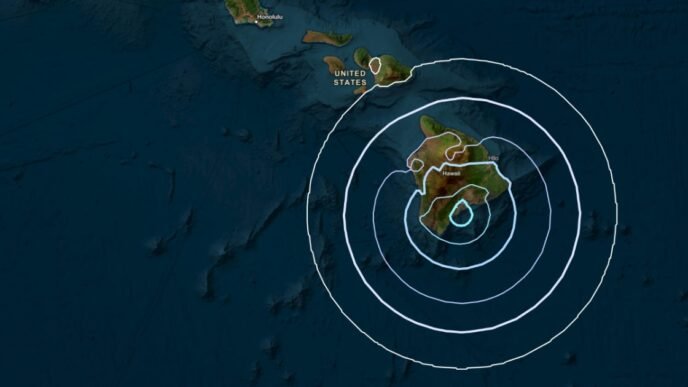 Magnitude 4.2 earthquake shakes Big Island of Hawaii