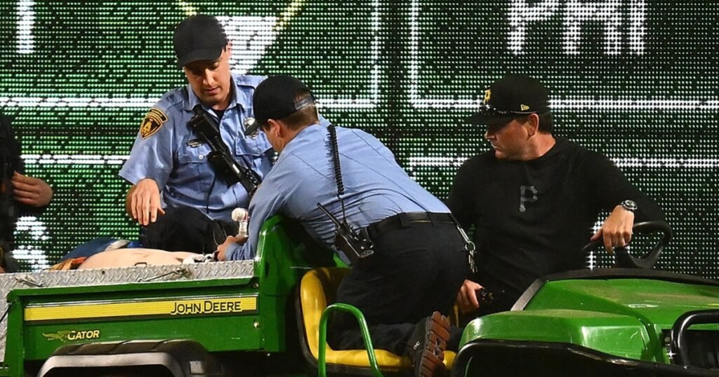 Man critically injured after falling from stands at Pirates game