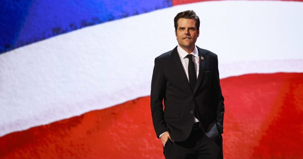 Matt Gaetz flirts with a run for Florida governor, adding a bit of chaos to the race