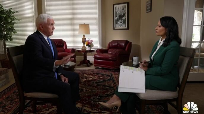 Mike Pence says ‘Putin only understands strength’ and urges ‘harsh sanctions’ on Russia
