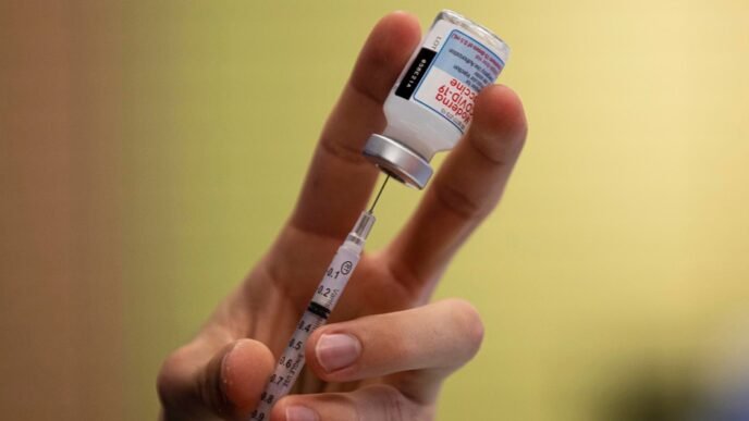 Moderna's combo Covid and flu mRNA shot outperforms current vaccines in large trial