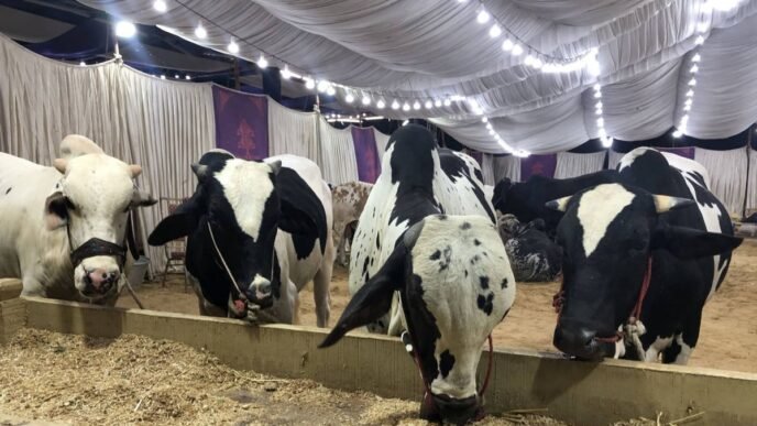 More than 90,000 animals arrive at Northern Bypass Cattle Market
