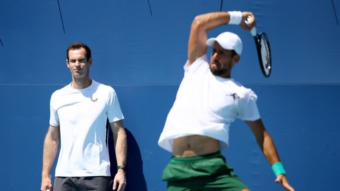 Novak Djokovic splits with coach Andy Murray ahead of French Open