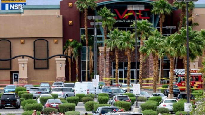 One killed, multiple injured in shooting at Las Vegas gym