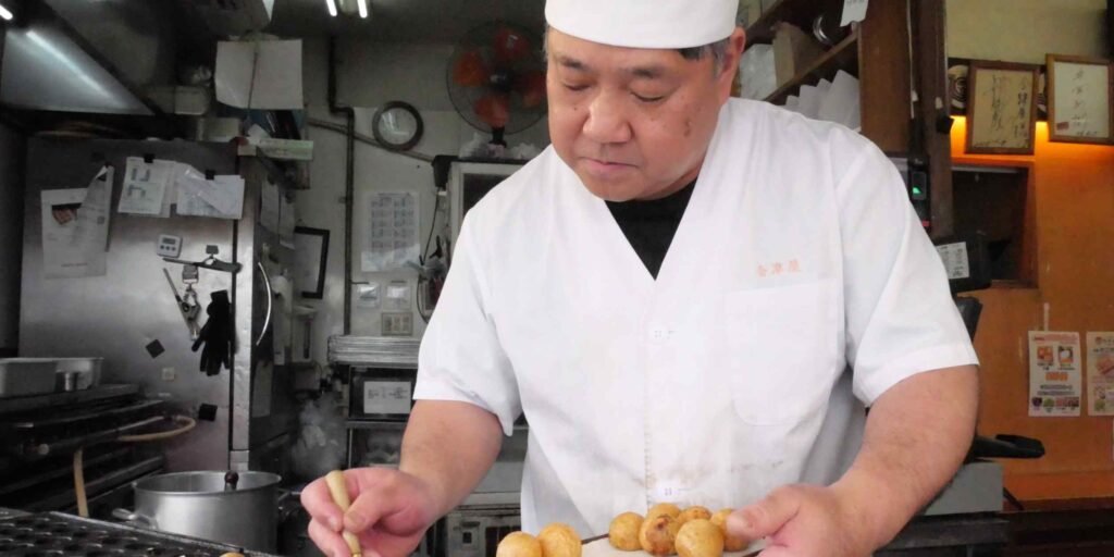 Osaka Expo twists on octopus-filled takoyaki become hot commodity