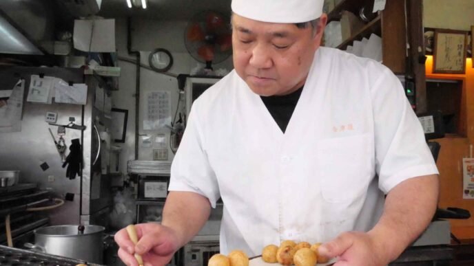 Osaka Expo twists on octopus-filled takoyaki become hot commodity