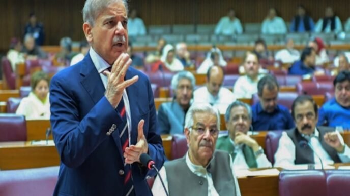 PM Shehbaz Sharif address in parliament over Indian attack on Pakistan