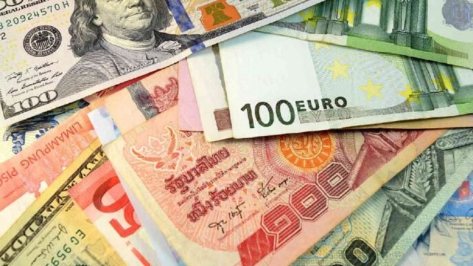 Pakistani rupee drops against US dollar