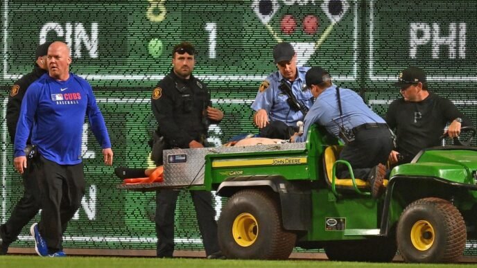 Pittsburgh Pirates fan who fell at game speaks out, says he's 'broken everything'