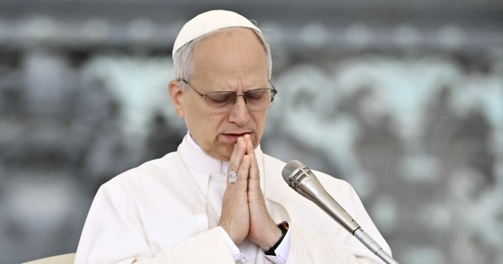 Pope Leo XIV calls for aid to reach Gaza in his first general audience