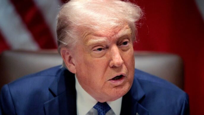 President says he will revoke Harvard's tax-exempt status