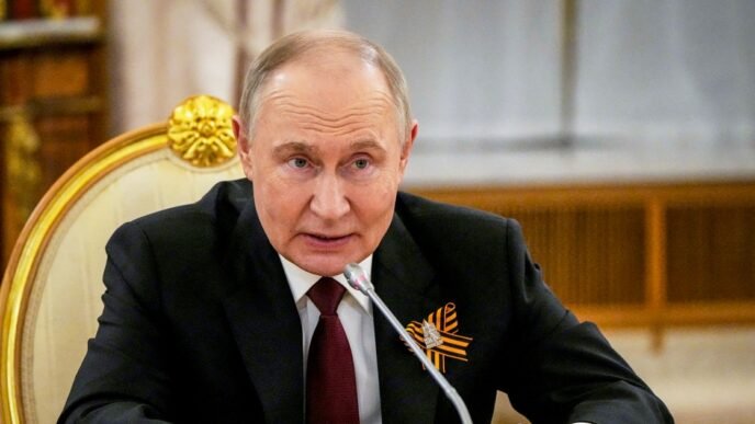 Putin says Russia is 'committed' to restart talks with Kyiv, suggests May 15 start