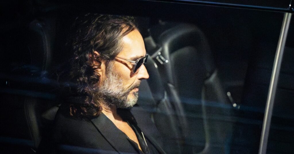 Russell Brand appears in a London court on rape and sexual assault charges