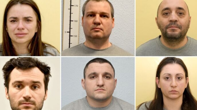 Russian spy ring members jailed in the U.K.