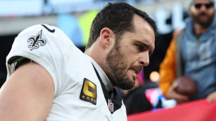 Saints QB Derek Carr is retiring because of ‘significant degenerative changes’ to his right shoulder