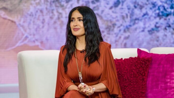 Salma Hayek recalls overcoming 'imposter syndrome' before SI Swimsuit cover shoot