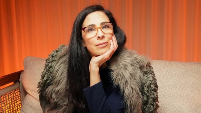 Sarah Silverman recalls her dad telling her how he believed the comedian's brother actually died