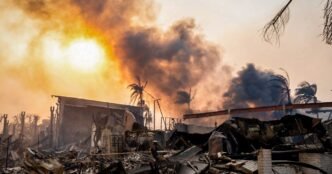 Smoke from climate-fueled wildfires contributed to thousands of US deaths, study says