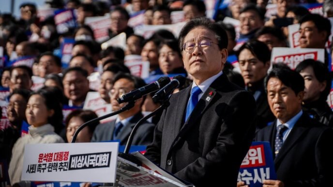 South Korea's top court rules against presidential frontrunner, potentially upending election