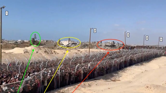 The internet thinks this video from Gaza is AI. Here's how we proved it isn't.