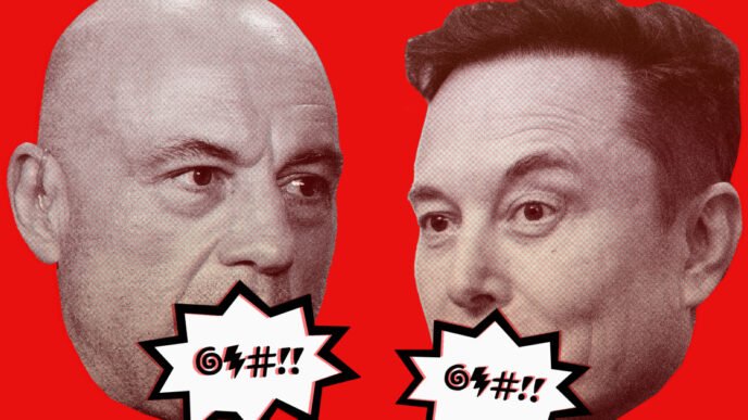 The ‘R-word,’ embraced by Joe Rogan and Elon Musk, inches back into the mainstream 