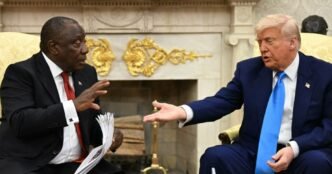 Trump accuses South Africa of 'white genocide' in meeting with country’s president