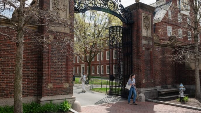 Trump administration cuts another $450 million in grants for Harvard in escalating battle