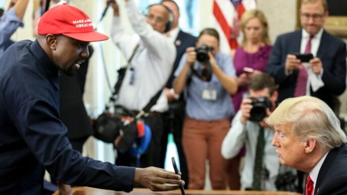 Trump commutes sentence of Chicago gang founder after lobbying by Ye