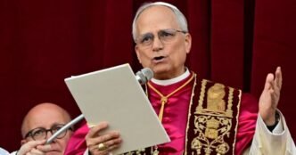 Watch Pope Leo XIV's full address from St. Peter's Basilica balcony