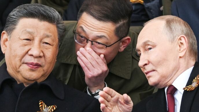 Xi and Putin vow stronger ties at Russia's World War II Victory Day parade ahead of U.S.-China trade talks