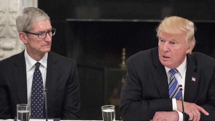 ‘I had a little problem with Tim Cook’