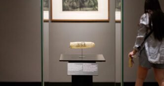 200-year-old condom featuring erotic art goes on display in Amsterdam museum