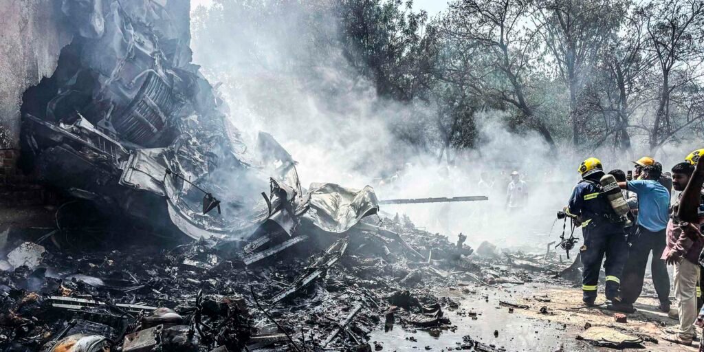 Air India flight carrying 242 crashes, 30 bodies reportedly recovered