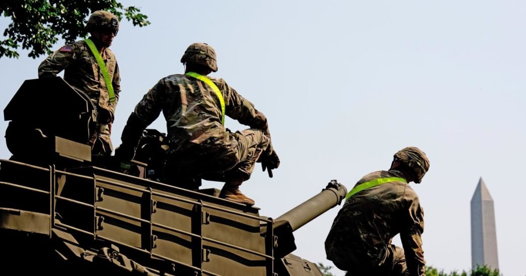 Americans disapprove of spending public funds to put on military parade in Washington