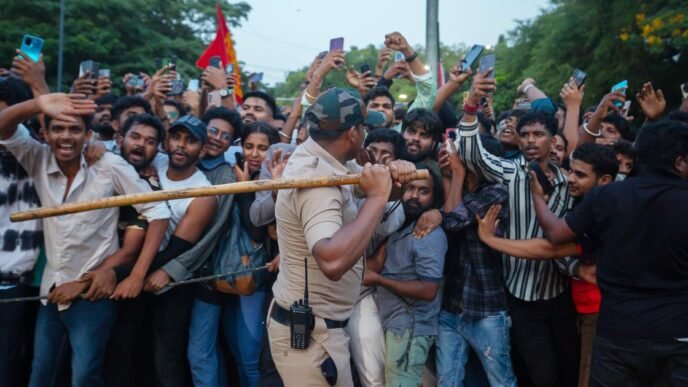 At least 11 people die in a stampede in India as fans celebrate cricket championship