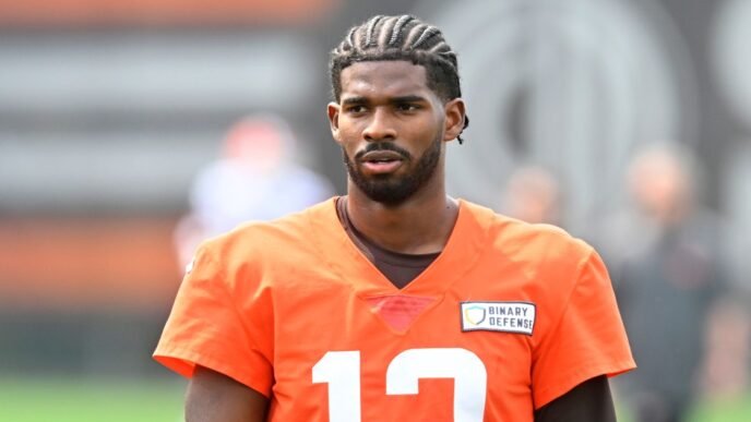 Browns QB Shedeur Sanders cited for driving 101 in 60 mph zone