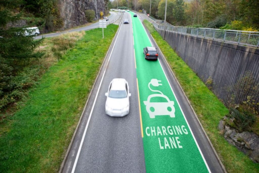 Charge your electric vehicles while driving- New highway unveiled