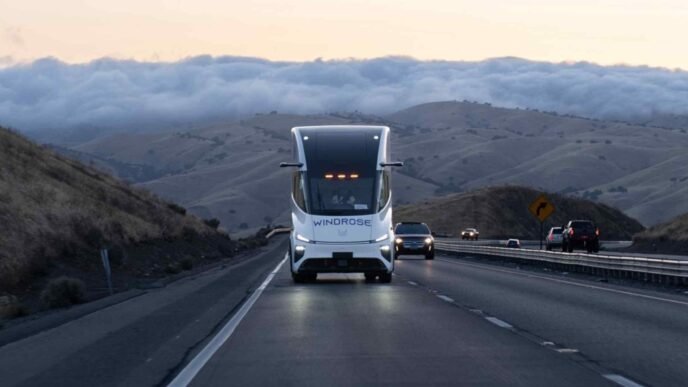 Chinese electric truck maker Windrose rolls into US through Trump fog