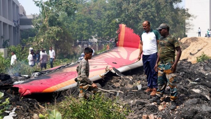 Death toll in Indian plane crash climbs to 270 as search teams find more bodies