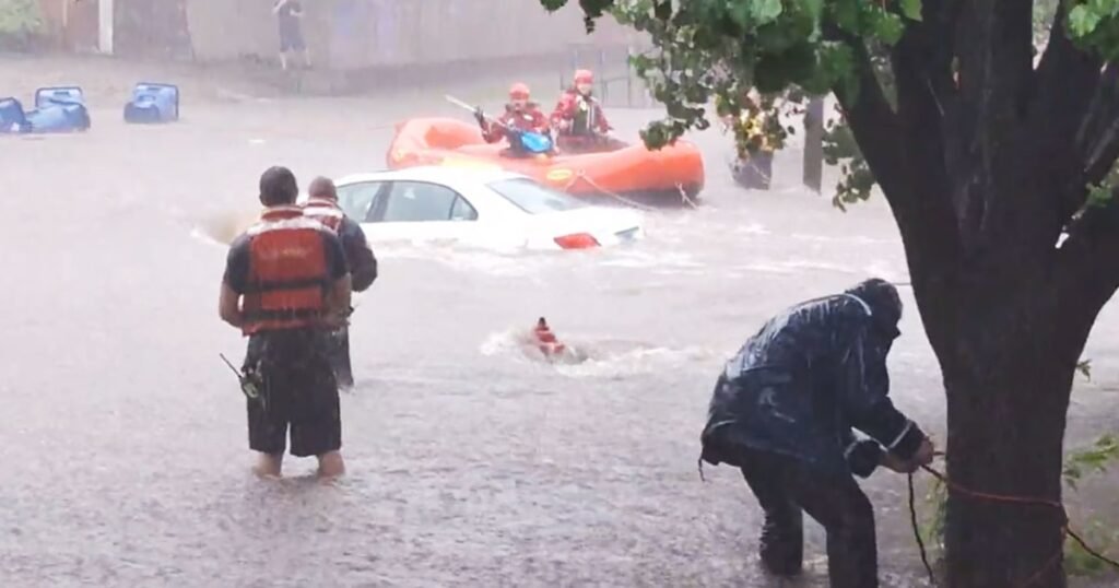 Dozens rescued in the Midwest as severe storms bring dangerous floods