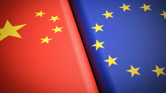 EU companies are 'hostage' to US-China brawl, chamber chief says