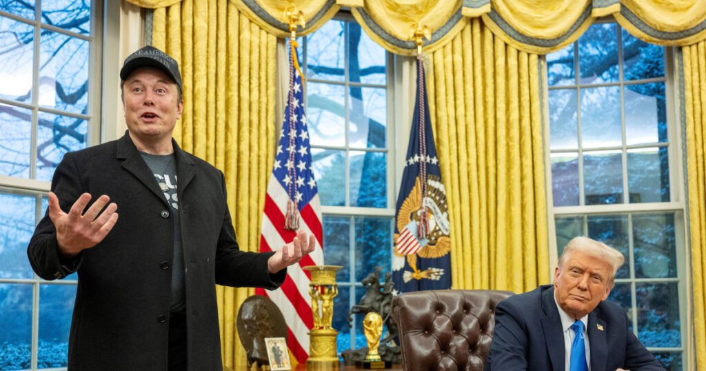 Emboldened and out of government, Elon Musk breaks with Trump's agenda