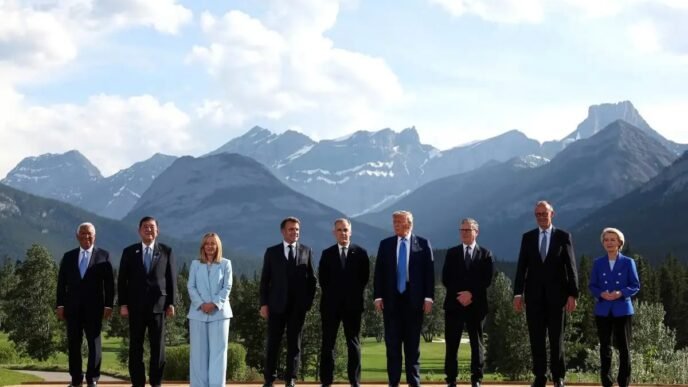 G7 leaders urge de-escalation in Middle East