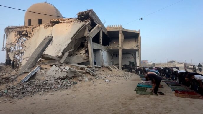 Gaza families mark Eid al-Adha amid destruction and loss