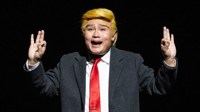 Hong Kong opera puts Trump on stage with Mao, Kim and more