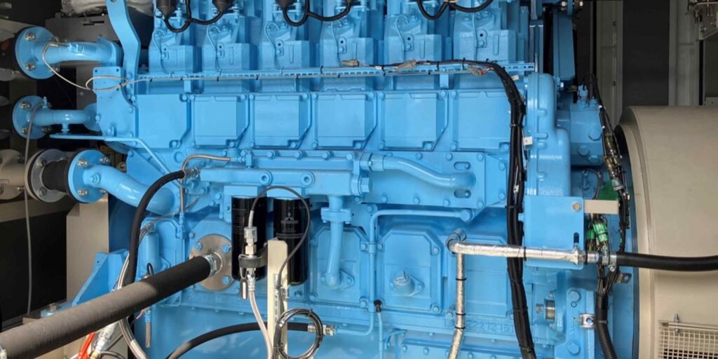 Hydrogen-engine generator that could power offices, stores tested in Japan