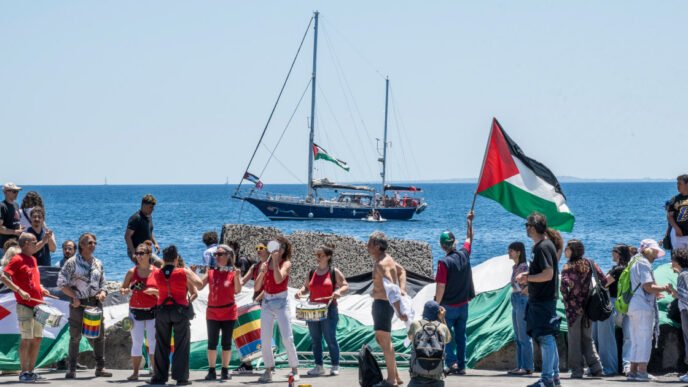 Israel vows to stop aid boat carrying Greta Thunberg from reaching Gaza
