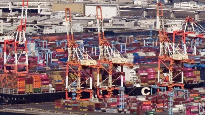 Japan exports post first decline in eight months on Trump tariffs