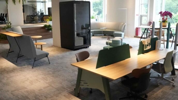 Japan's Kokuyo touts office design in China with local unit's furniture